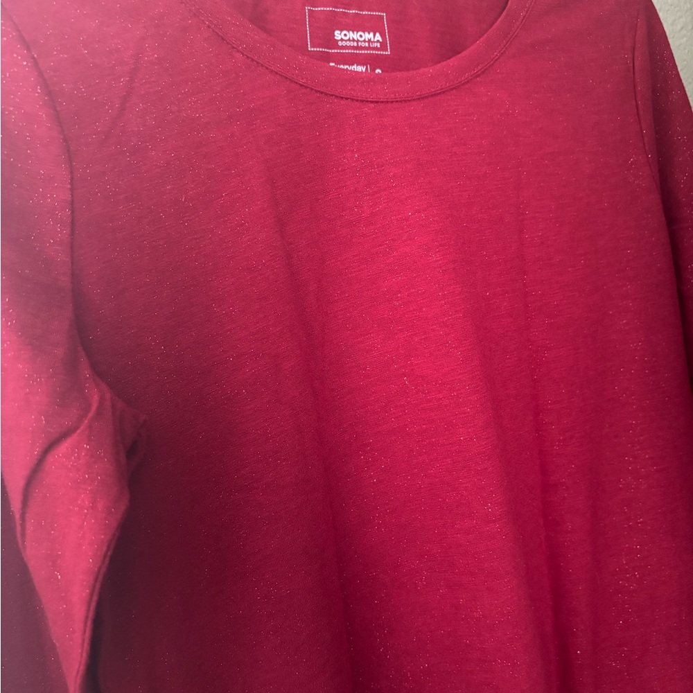 Sonoma Burgundy Everyday Tee